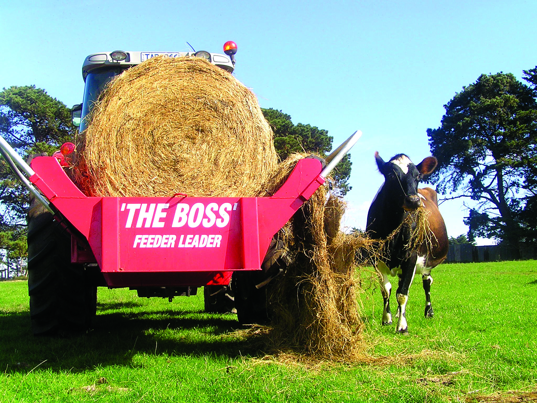 The Boss is Here! - Vin Rowe Farm Machinery